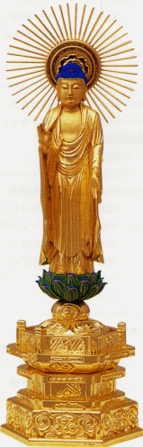 仏像 東弥陀 仏像 東弥陀