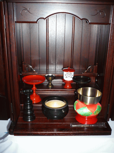 ミニ仏壇用　仏具セット