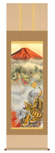 縁起画掛け軸